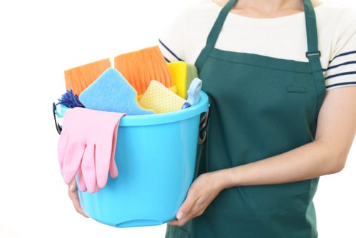 House clearance team working in a Barnet family home