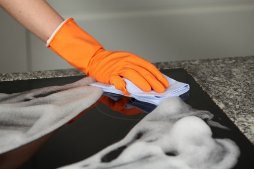 Professional-style deep cleaning Barnet apartment with attention to detail