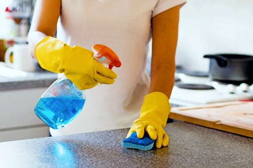 Local cleaning team preparing a Barnet home for tenancy handover