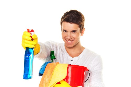 Regular home cleaning visit for a family house in Barnet