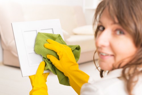 Cleaning team providing regular support in Barnet